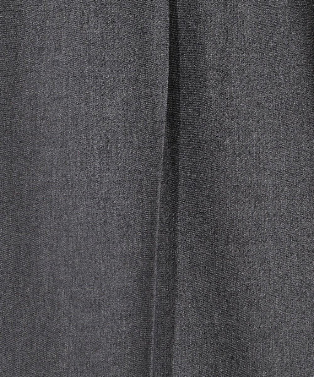 MEN'S BIGI セミワイドスラックス グレー