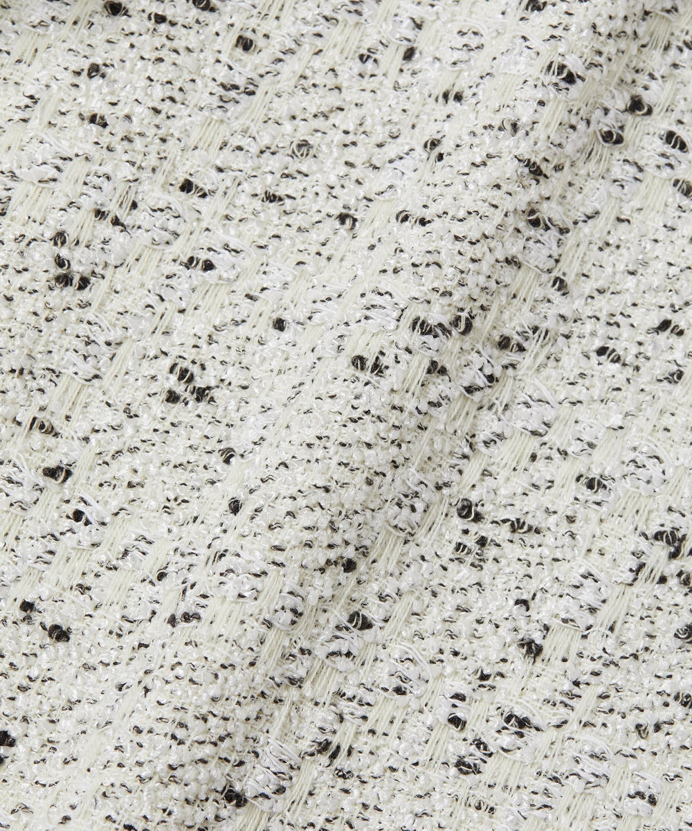 DÉPAREILLÉ NEP TWEED PULLOVER GILET / ネップツィードプルオーバージレ オフホワイト