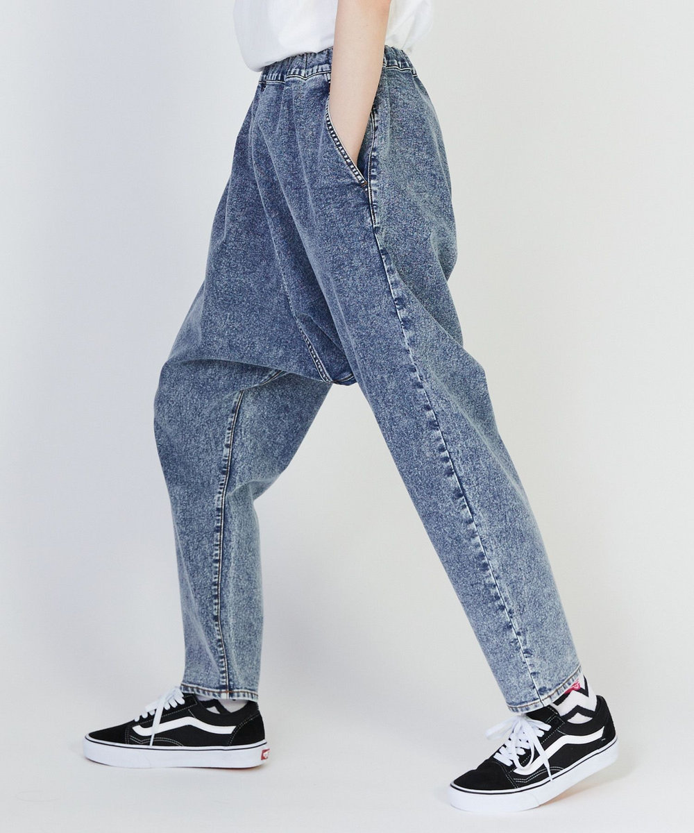 FRAPBOIS スマートサルエルパンツ ブルー系その他