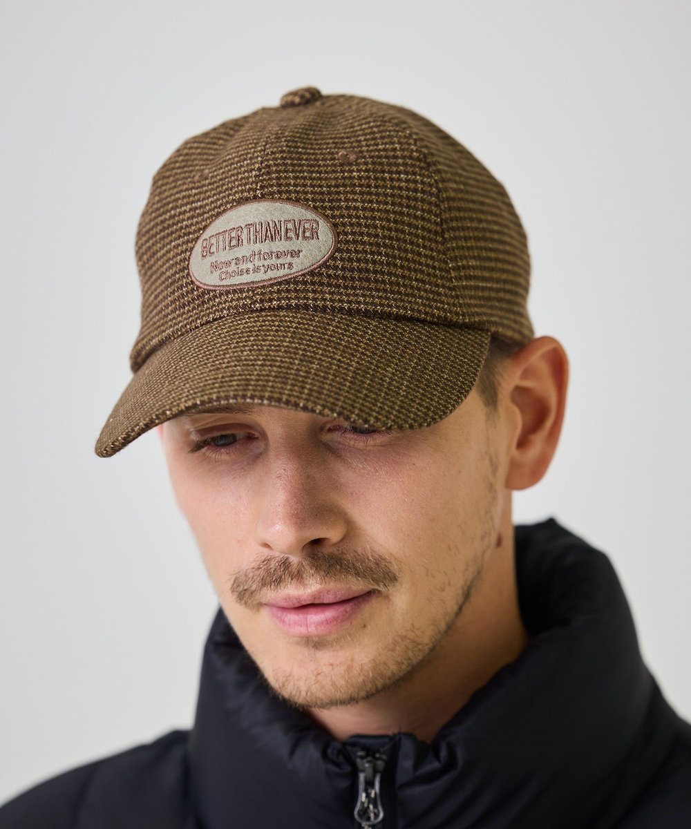 UNION STATION Basiquenti Mini CK Wappen Low Cap ブラウン