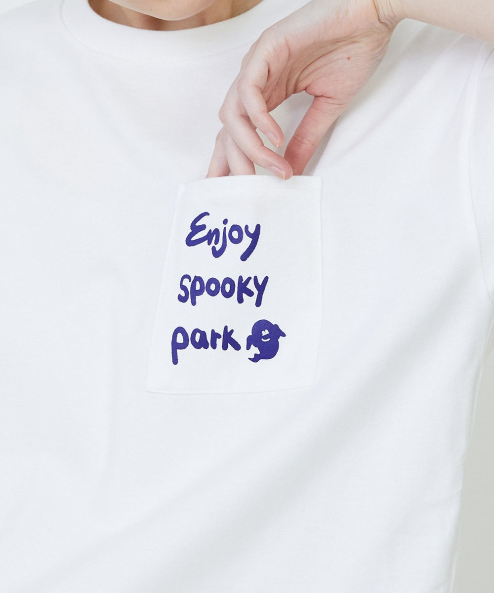FRAPBOIS SPOTハロウィンT ホワイト