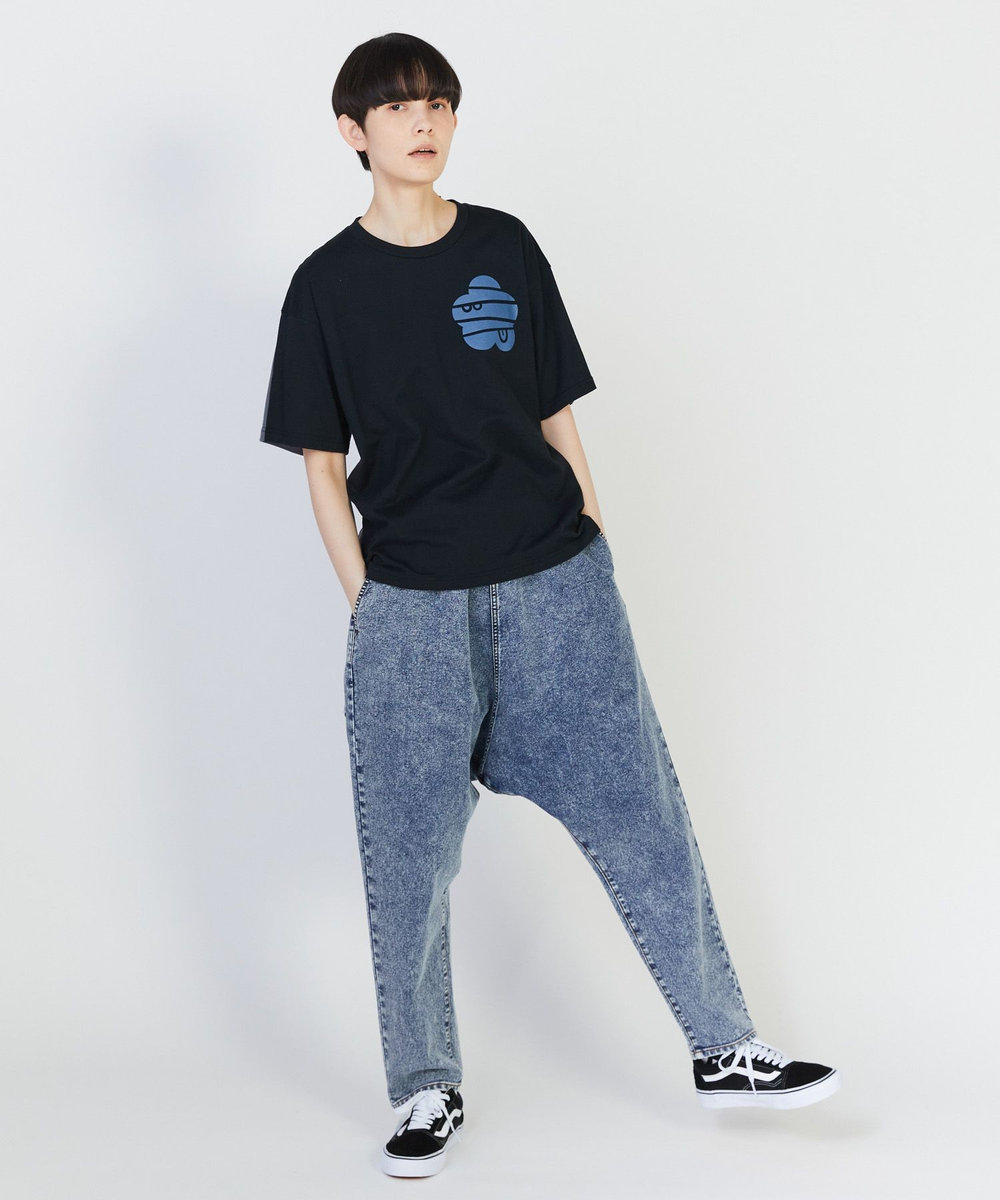 FRAPBOIS スマートサルエルパンツ ブルー系その他