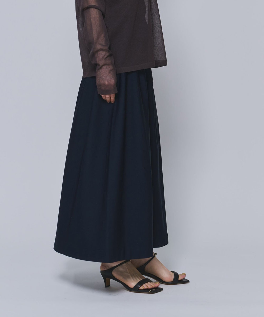 1er Arrondissement ＜LOWER（ローヴァー）＞“18 Jersey ather"スカート ブルー