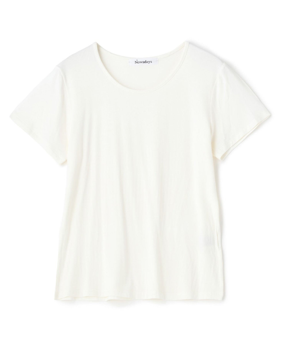 NOWADAYS Tシャツ付きキャミワンピース ベージュ
