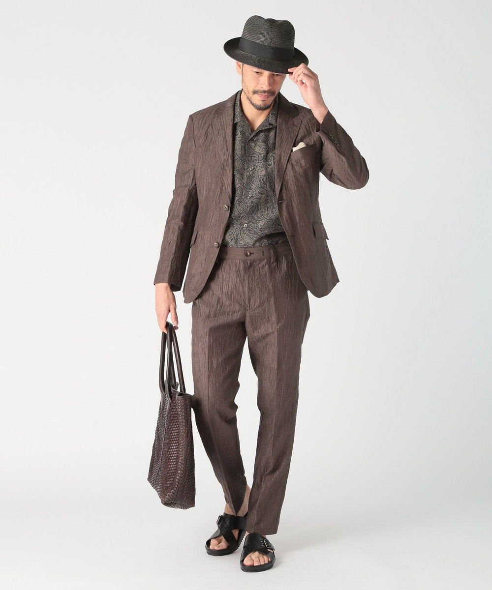 MEN'S BIGI PAPER FOLDING HAT ブラック