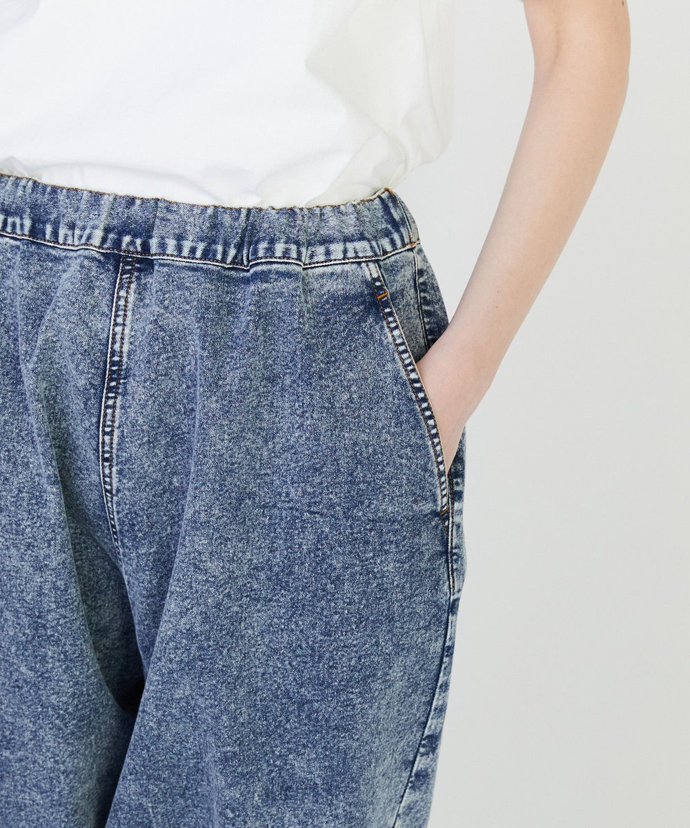 FRAPBOIS スマートサルエルパンツ ブルー系その他