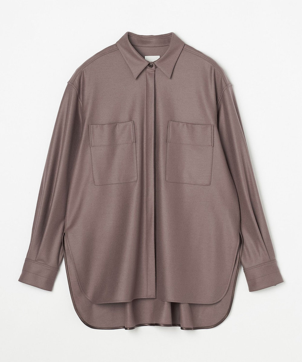 unbilanc  バンブルCPOシャツ モカ