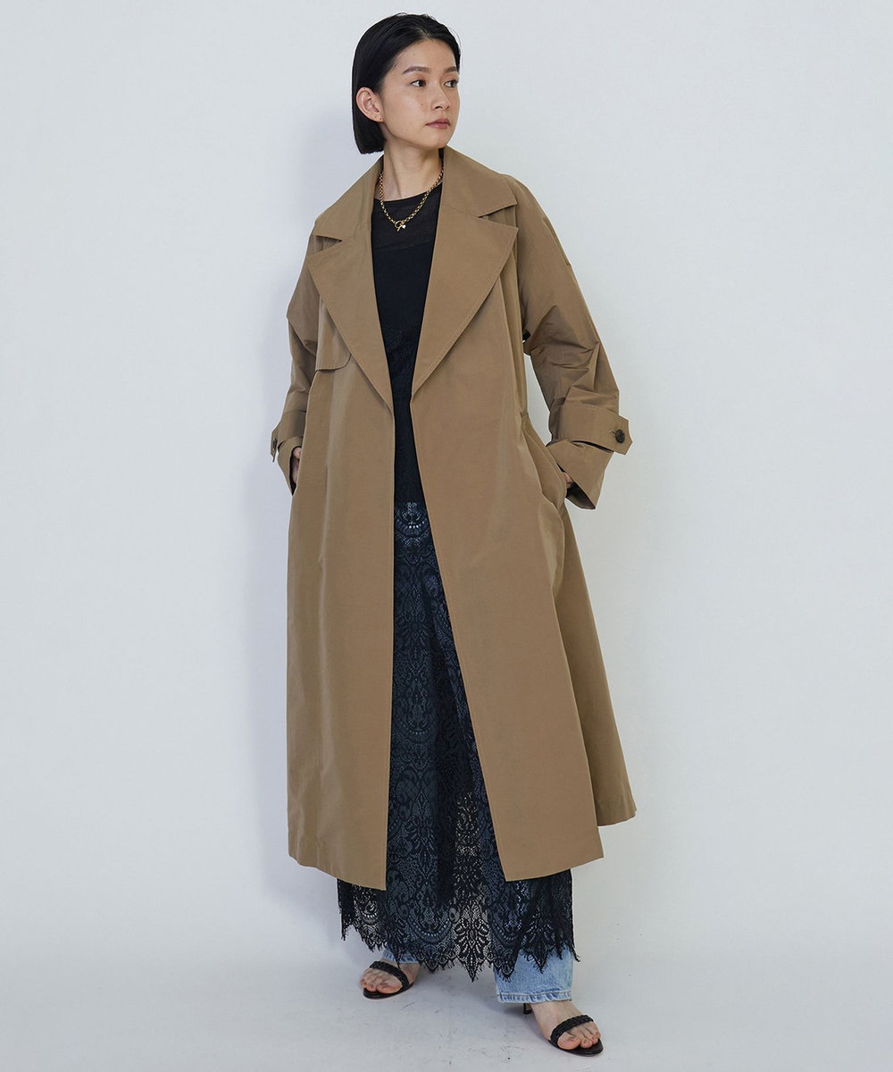 1er Arrondissement タフタコート キャメル