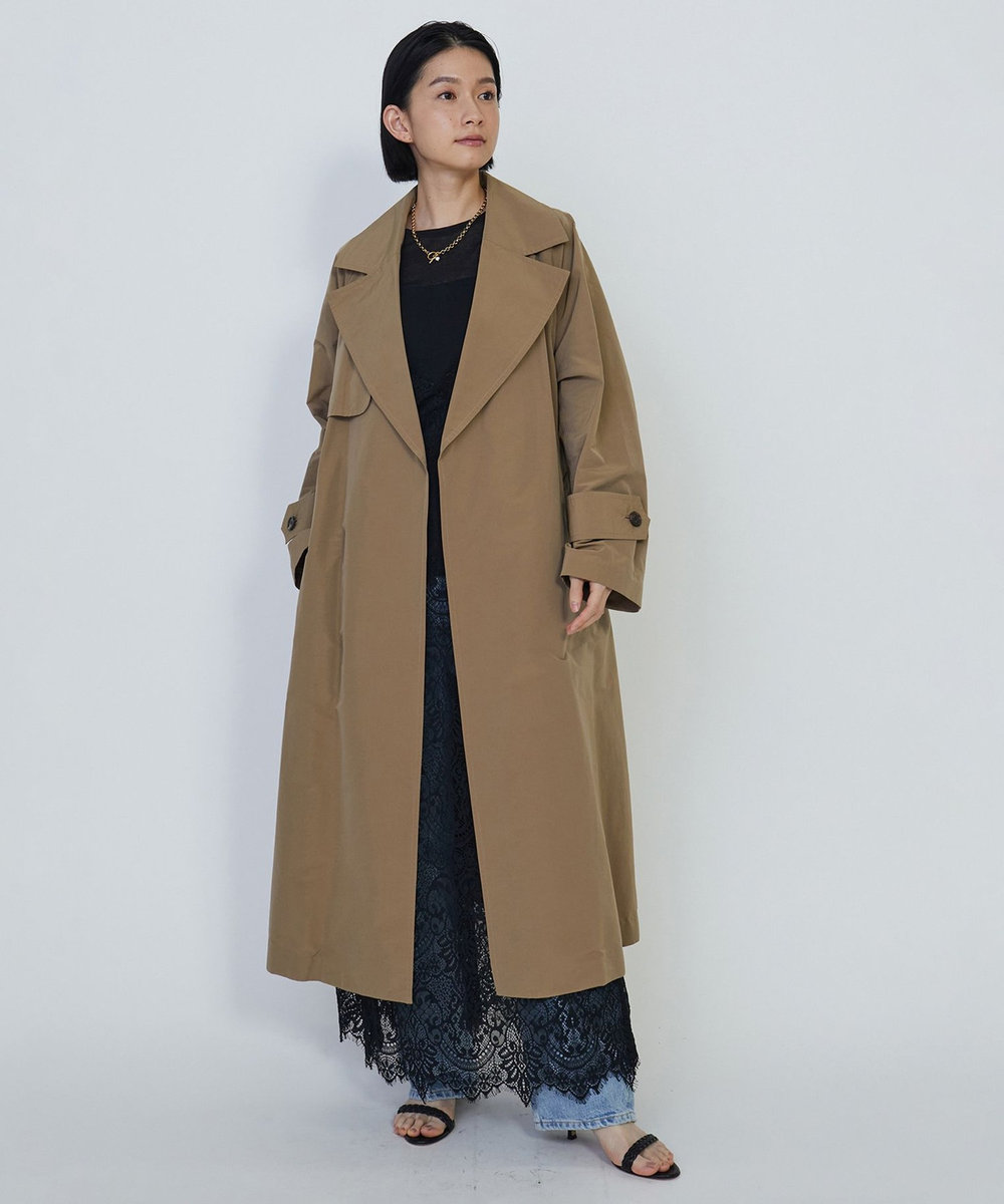 1er Arrondissement タフタコート キャメル