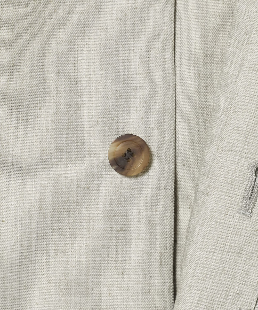 DÉPAREILLÉ 	RAMIE POLY TWILL COMBINAISON / ラミーポリツイルコンビネゾン ベージュ