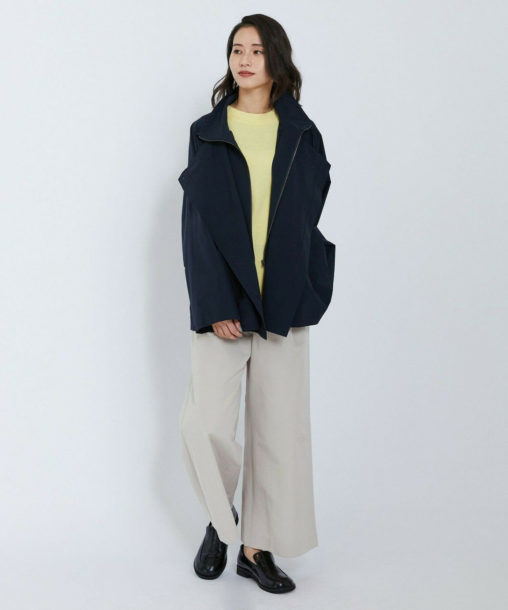 L'EQUIPE SOLOTEX 2WAYストレッチコート ネイビー