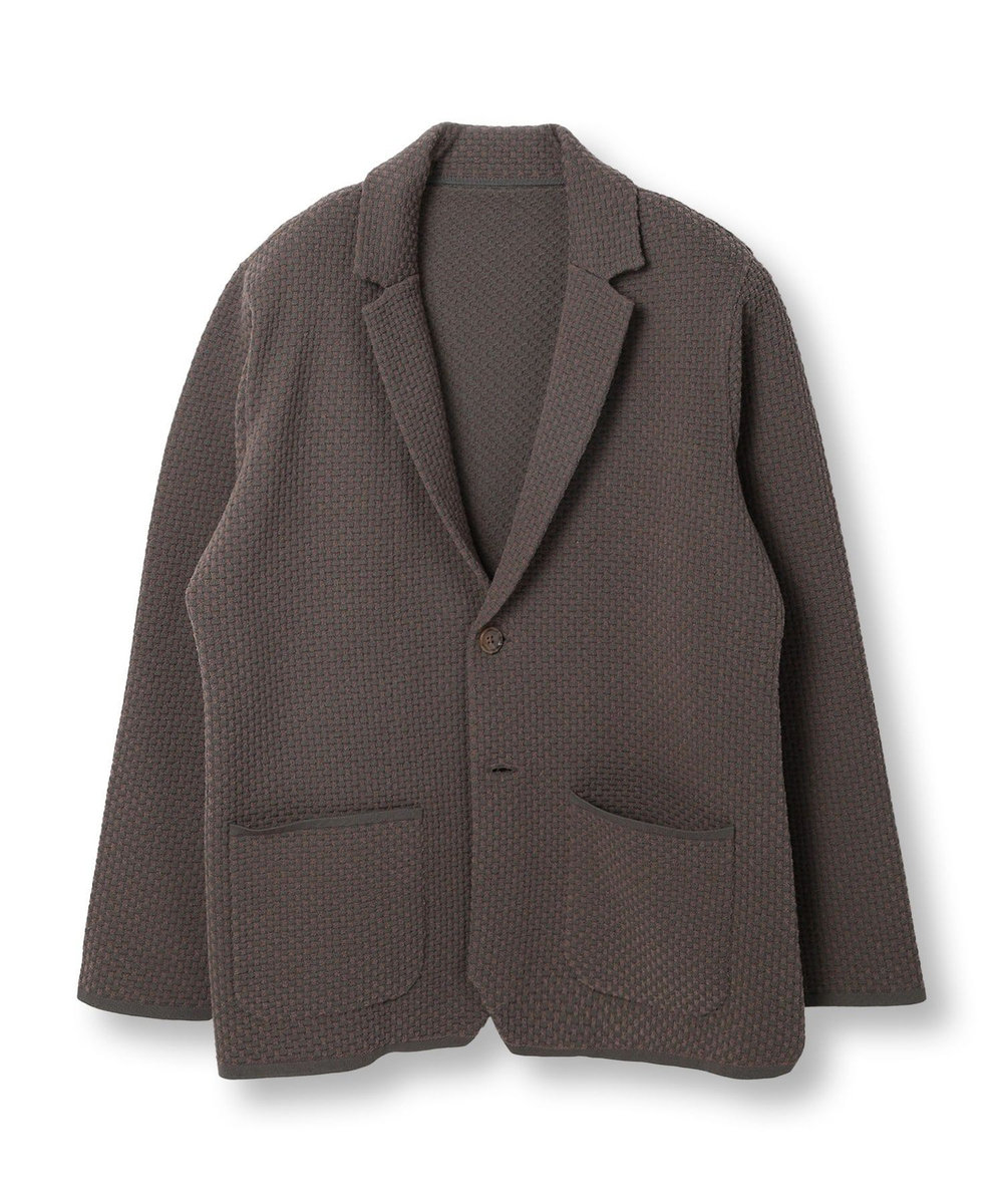 MEN'S BIGI 【ACTIVE TAILOR】モール混ニットジャケット カーキ