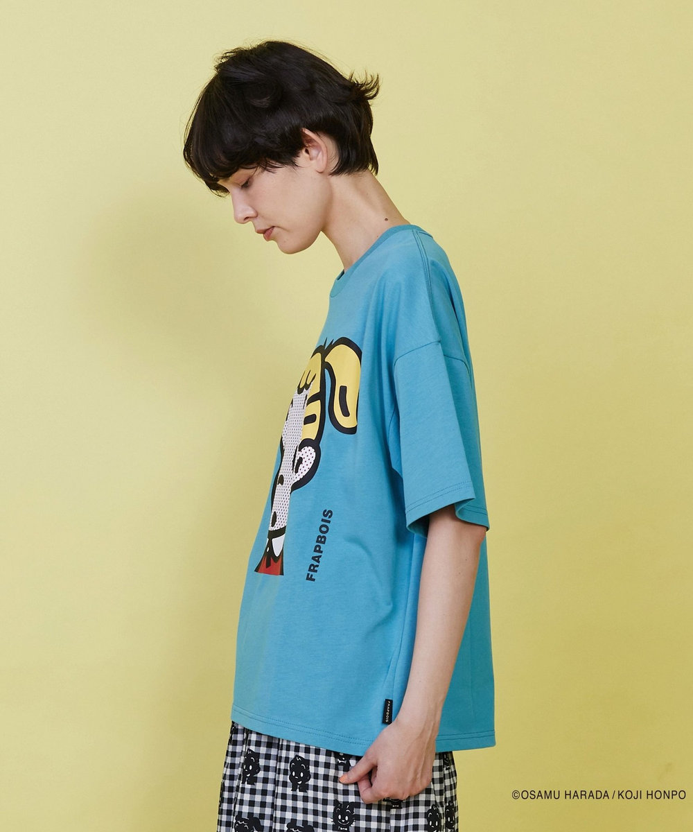 FRAPBOIS OSAMU GOODS フェイスT エメラルド