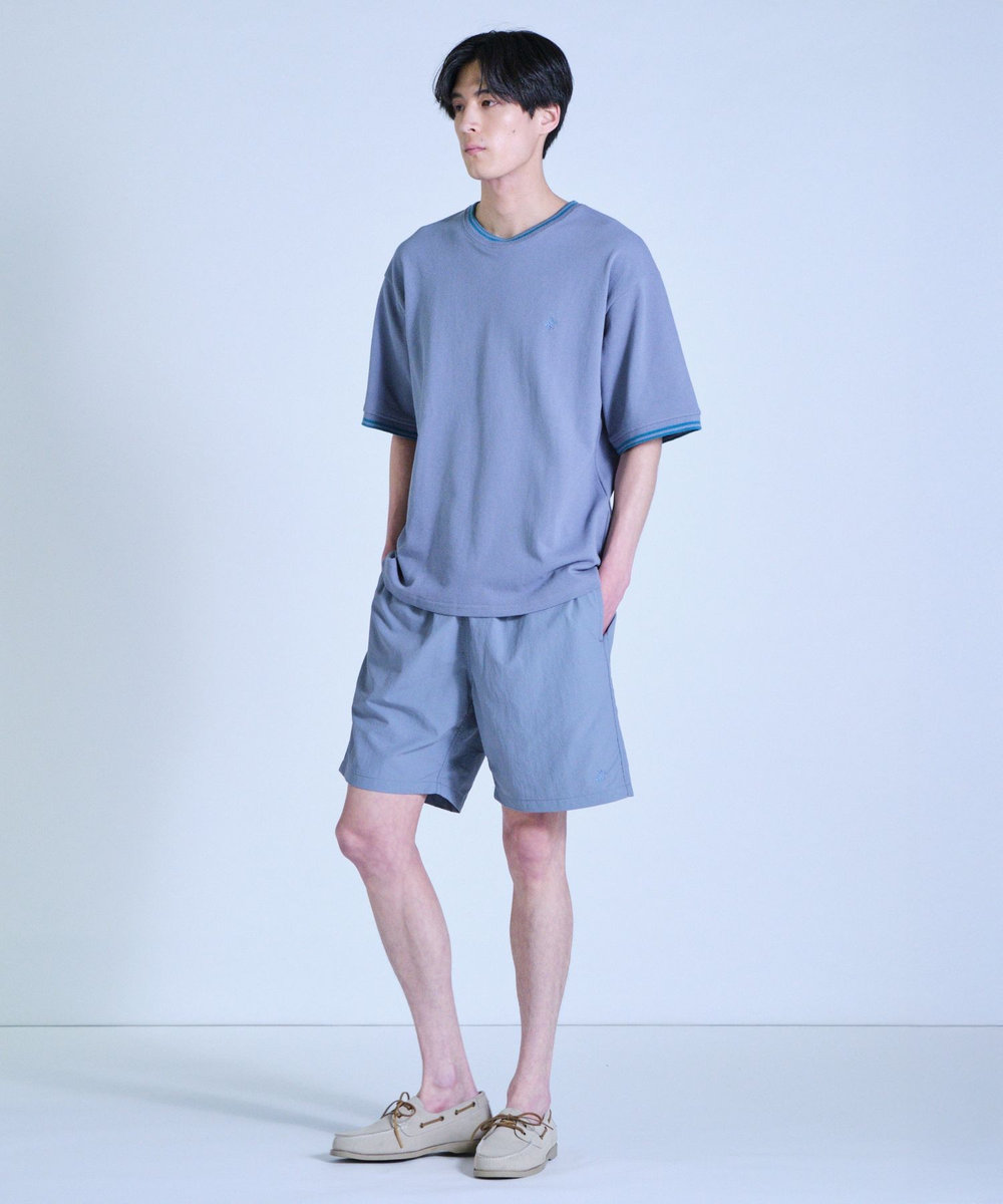 UNION STATION 【BEVERLY HILLS POLO CLUB】別注 ナイロンショーツ サックスブルー