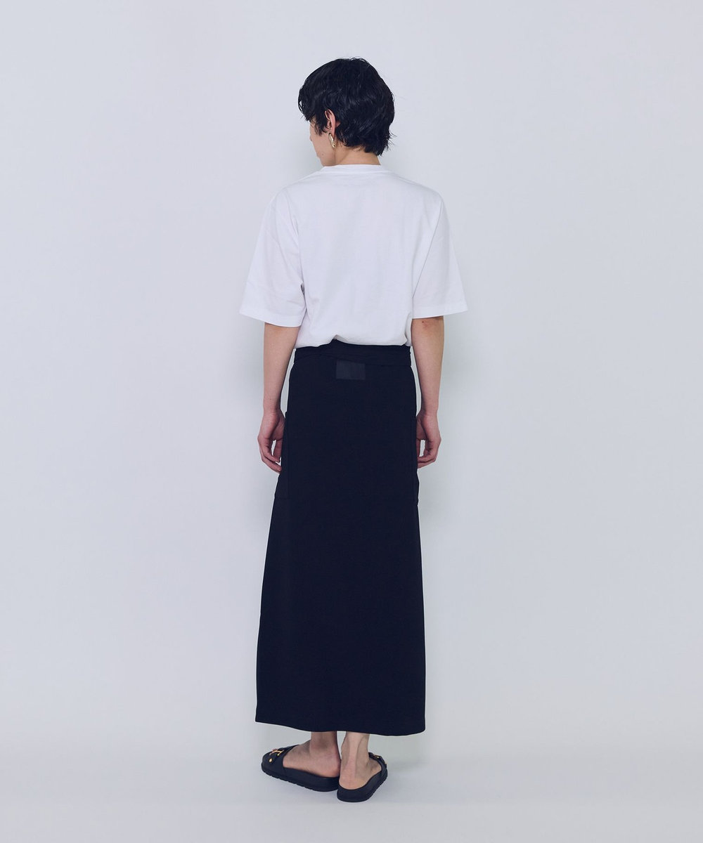 1er Arrondissement 【WEB限定】＜COTHEBISMOKE (コグ ザ ビッグ スモーク)＞“MINA"ダブルラップスカート ブラック