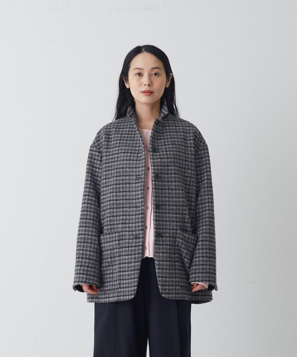 congés payés ADIEU TRISTESSE ウールシャギージャケット グレー系その他