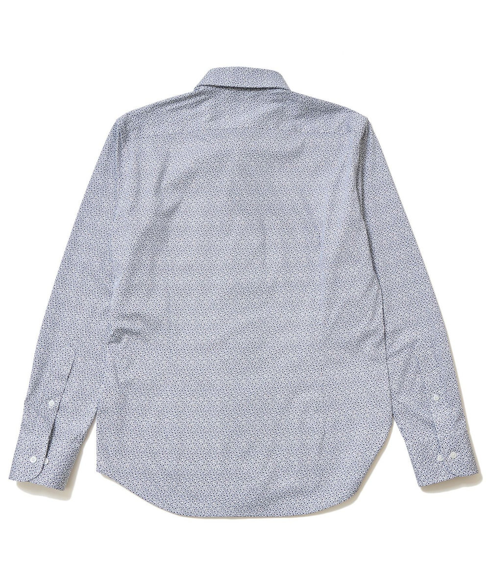 MEN'S BIGI 【ACTIVE TAILOR】プリントジャージドレスシャツ ホワイト
