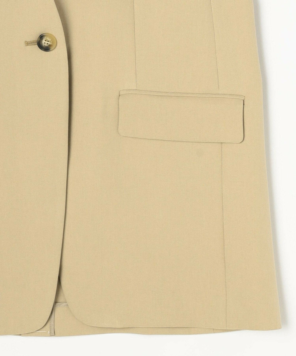 MOGA Lサイズ（大きいサイズ） 【大きいサイズ】パウダーツイルストレッチジレ ベージュ