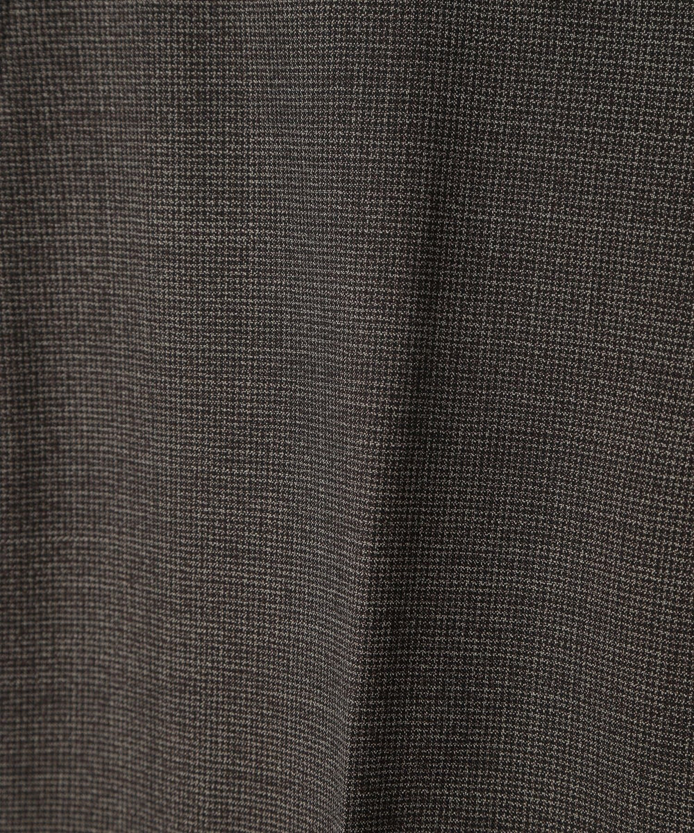 MEN'S BIGI ウールメランジ千鳥格子スーツ＜セットアップ＞ ブラウン