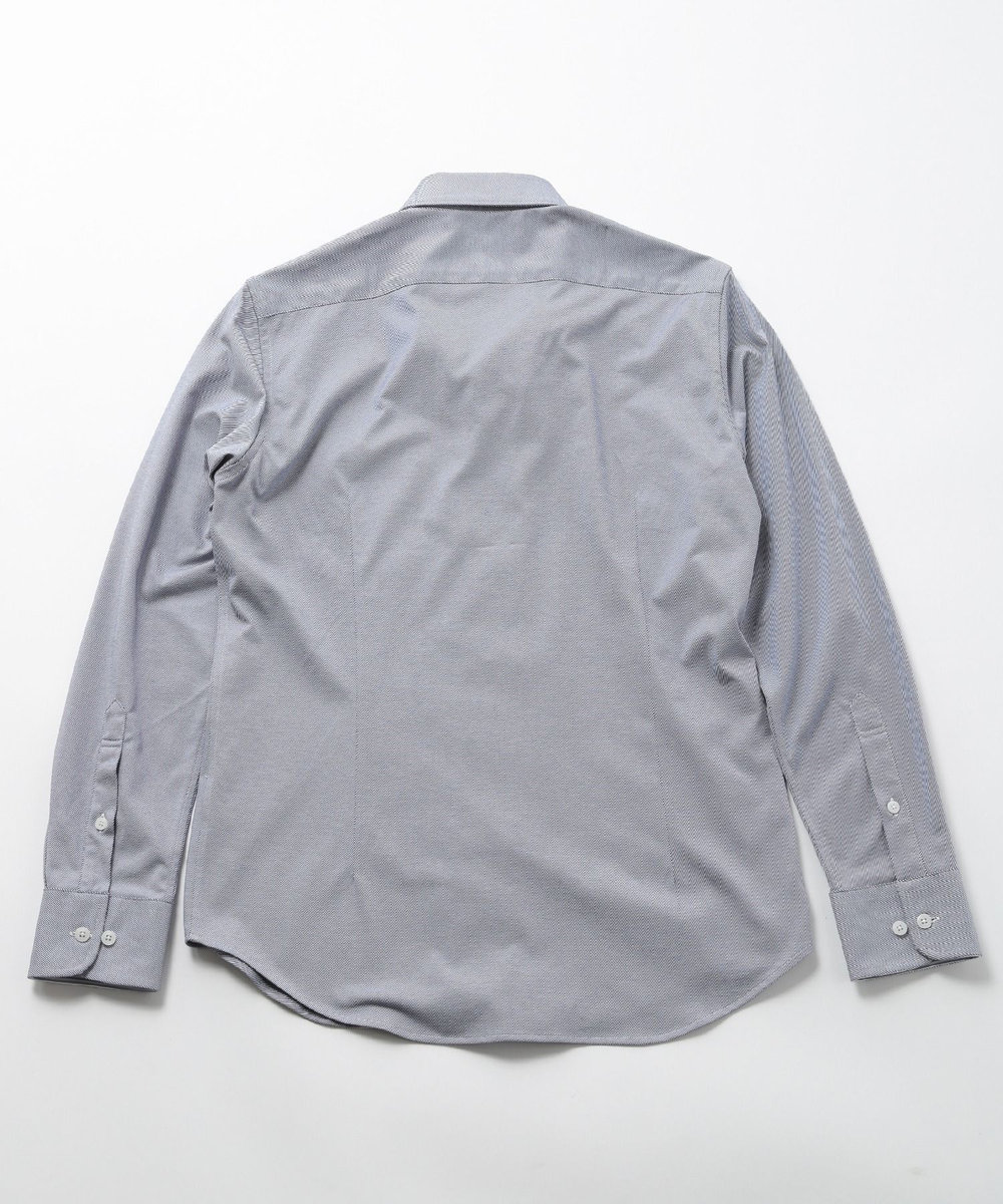 MEN'S BIGI 【ACTIVE TAILOR】ジャージボタンダウンドレスシャツ ネイビー