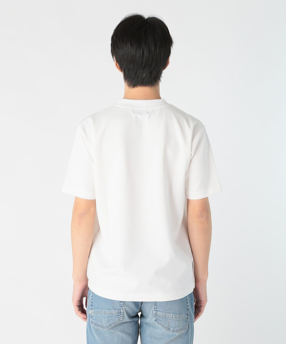 MEN'S BIGI 【HONDA / ホンダ】別注 バイクエンブレムポケットTEE ホワイト
