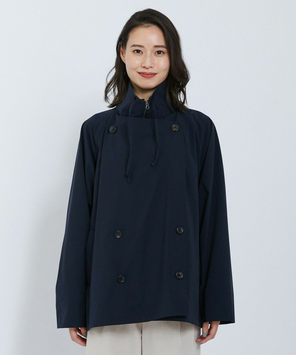 L'EQUIPE SOLOTEX 2WAYストレッチコート ネイビー