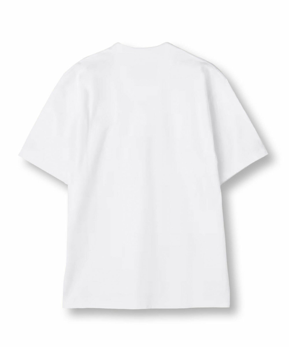 MEN'S BIGI 【BARBOUR/バブアー】WALTON EMBROIDERED OS FIT T-SHIRT ホワイト