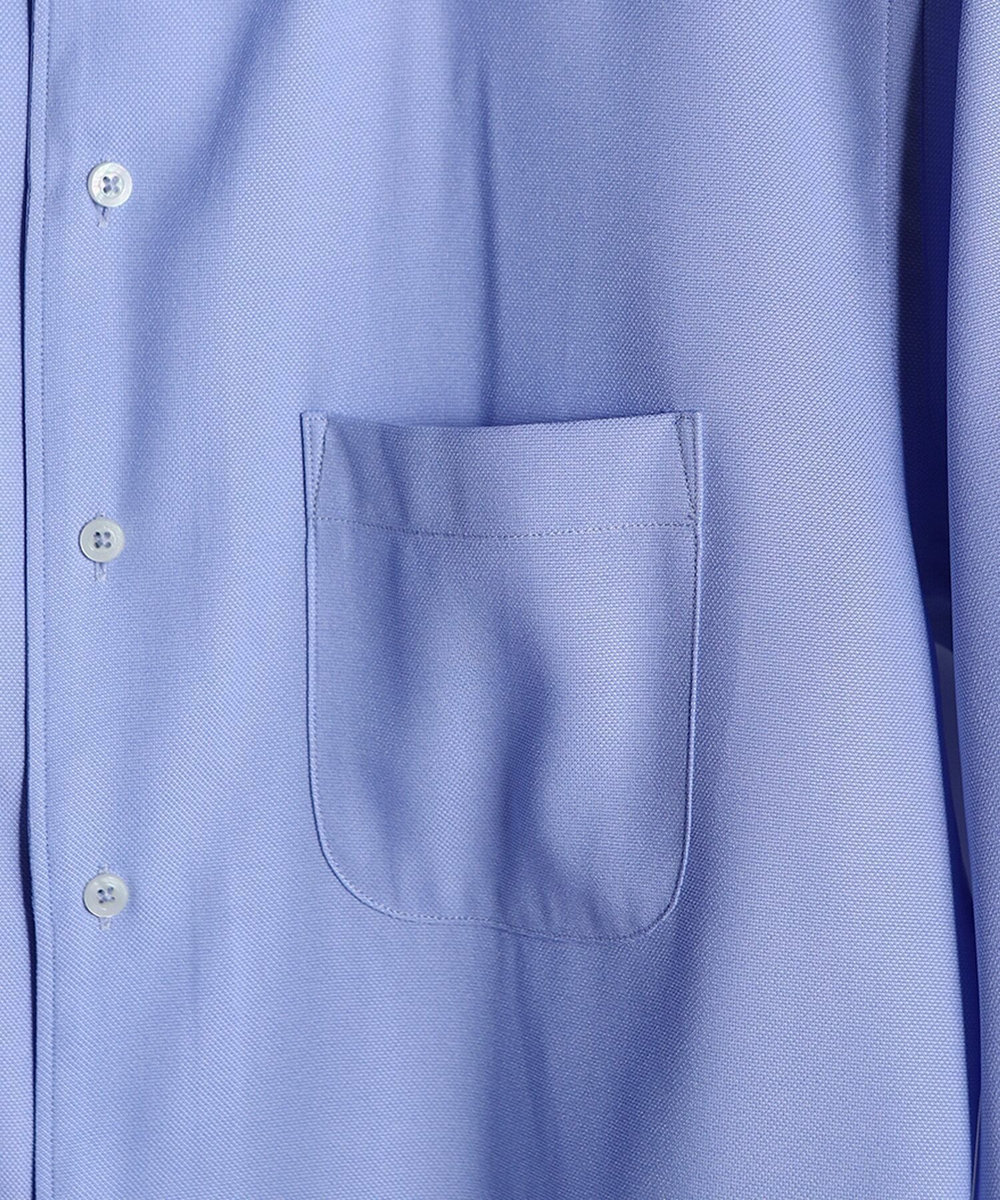 MEN'S BIGI 【ACTIVE TAILOR/アクティブテイラー】クールマックスロイヤルオックスドレスシャツ＜吸水速乾/イージーケア＞ サックスブルー