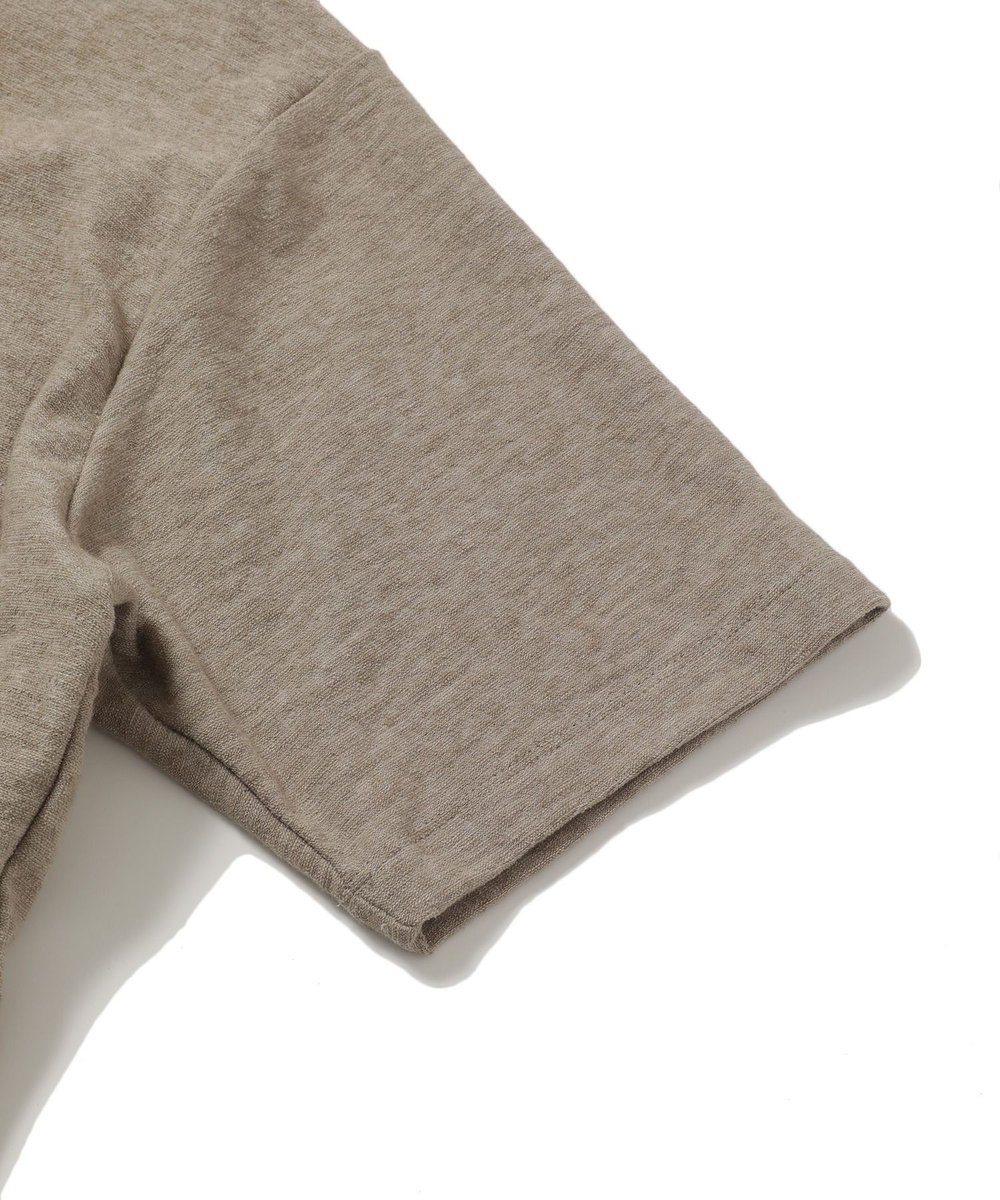 MEN'S BIGI ヴィンテージミニパイルスキッパーカットソー ベージュ