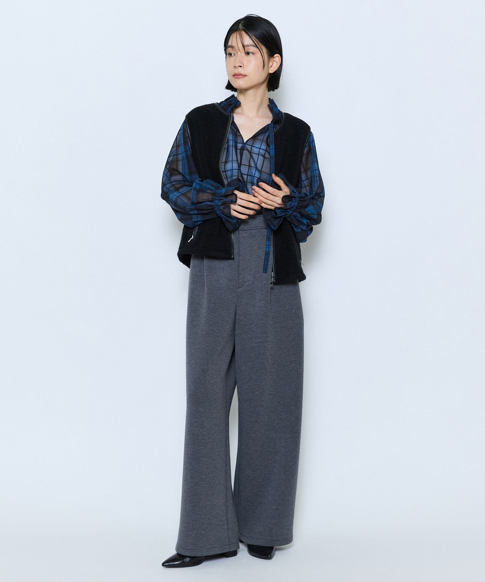 feerique feerique ダンボールパンツ トップグレー