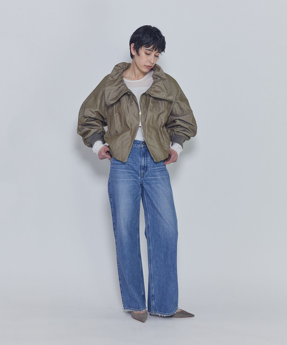 1er Arrondissement Gruppocinqueメモリーツイルブルゾン カーキ