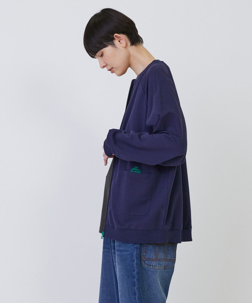 FRAPBOIS ジップカーデ2 ネイビー