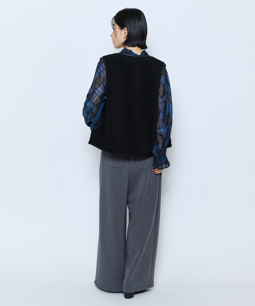 feerique feerique ダンボールパンツ トップグレー