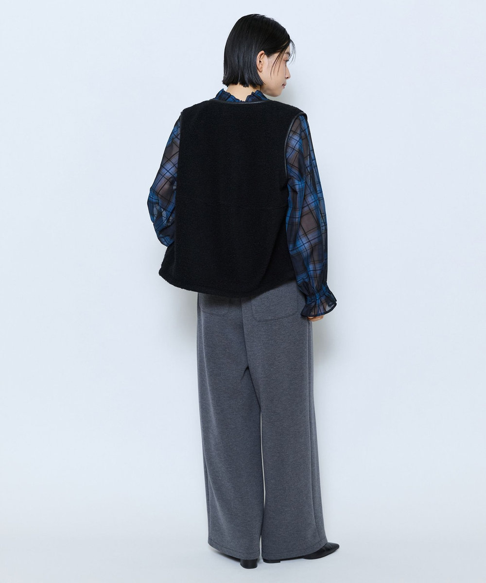 feerique feerique ダンボールパンツ トップグレー