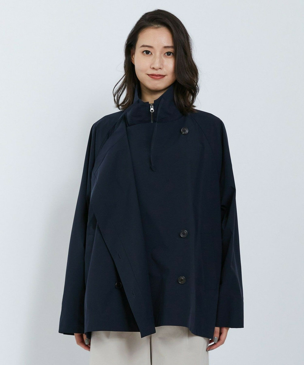 L'EQUIPE SOLOTEX 2WAYストレッチコート ネイビー