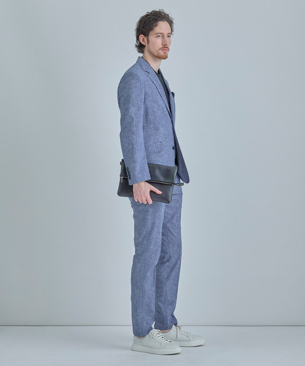 MEN'S BIGI 【SEEKER/シーカー】別注 2wayクラッチ&ショルダーバッグ ブラック