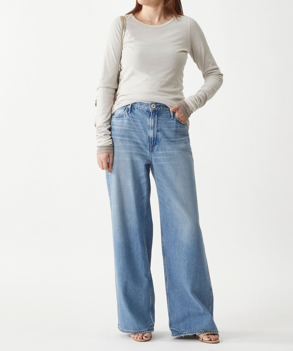 1er Arrondissement ＜upper hights / アッパーハイツ＞“THE LAUREN"デニムパンツ ライトブルー