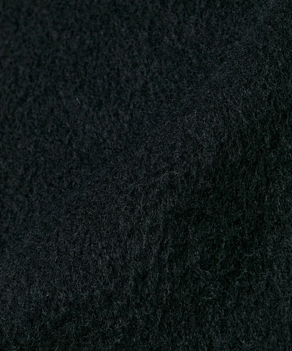 1er Arrondissement 【WEB・一部店舗限定】TOPダブルビーバーチェスターコート ブラック