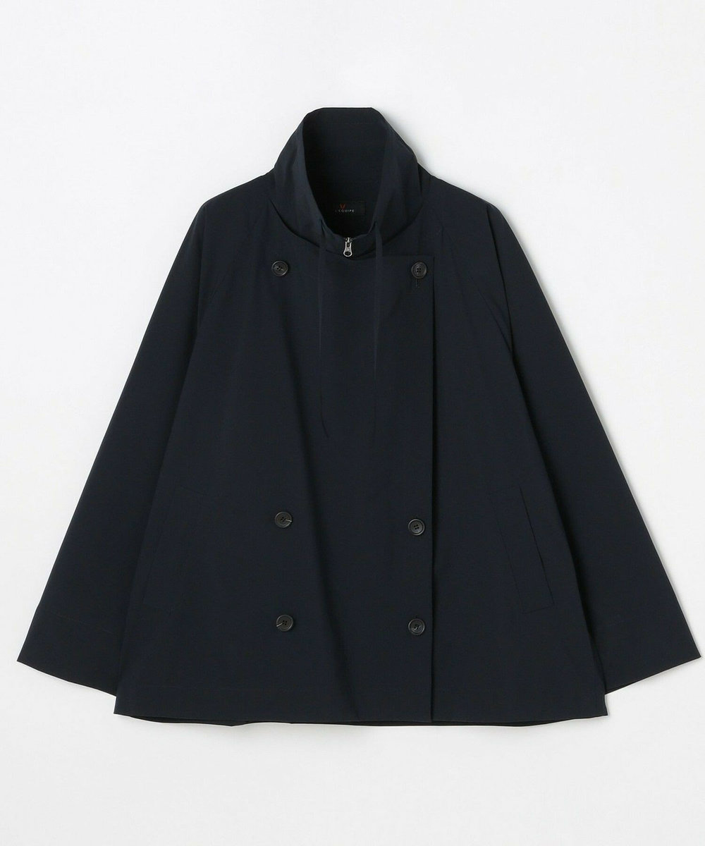 L'EQUIPE SOLOTEX 2WAYストレッチコート ネイビー
