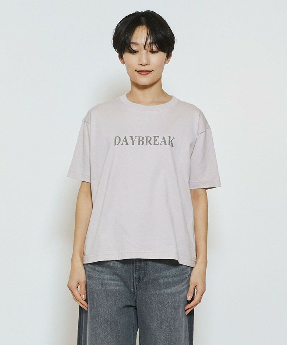 feerique feerique ロゴプリントTシャツ ピンク
