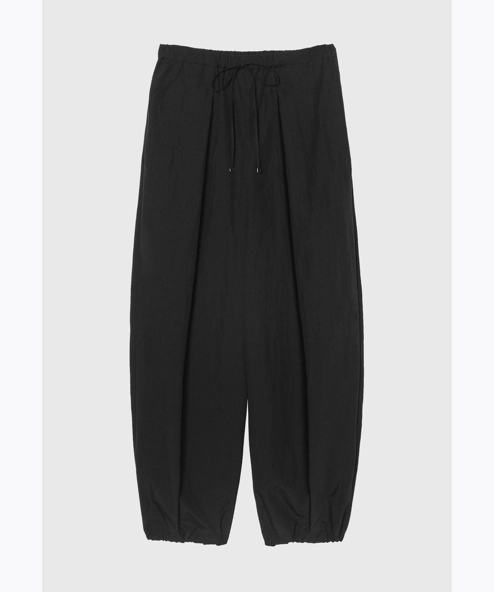 DÉPAREILLÉ DRAWSTRING OVER PANTS / ドローストリングオーバーパンツ ブラック
