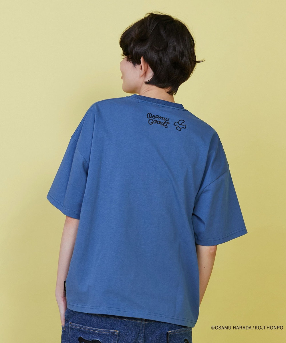 FRAPBOIS OSAMU GOODS フェイスT ネイビー