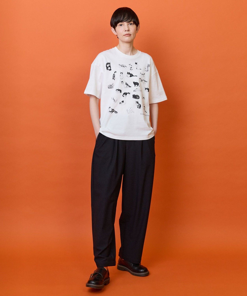 FRAPBOIS 25CATS-Tシャツ ホワイト
