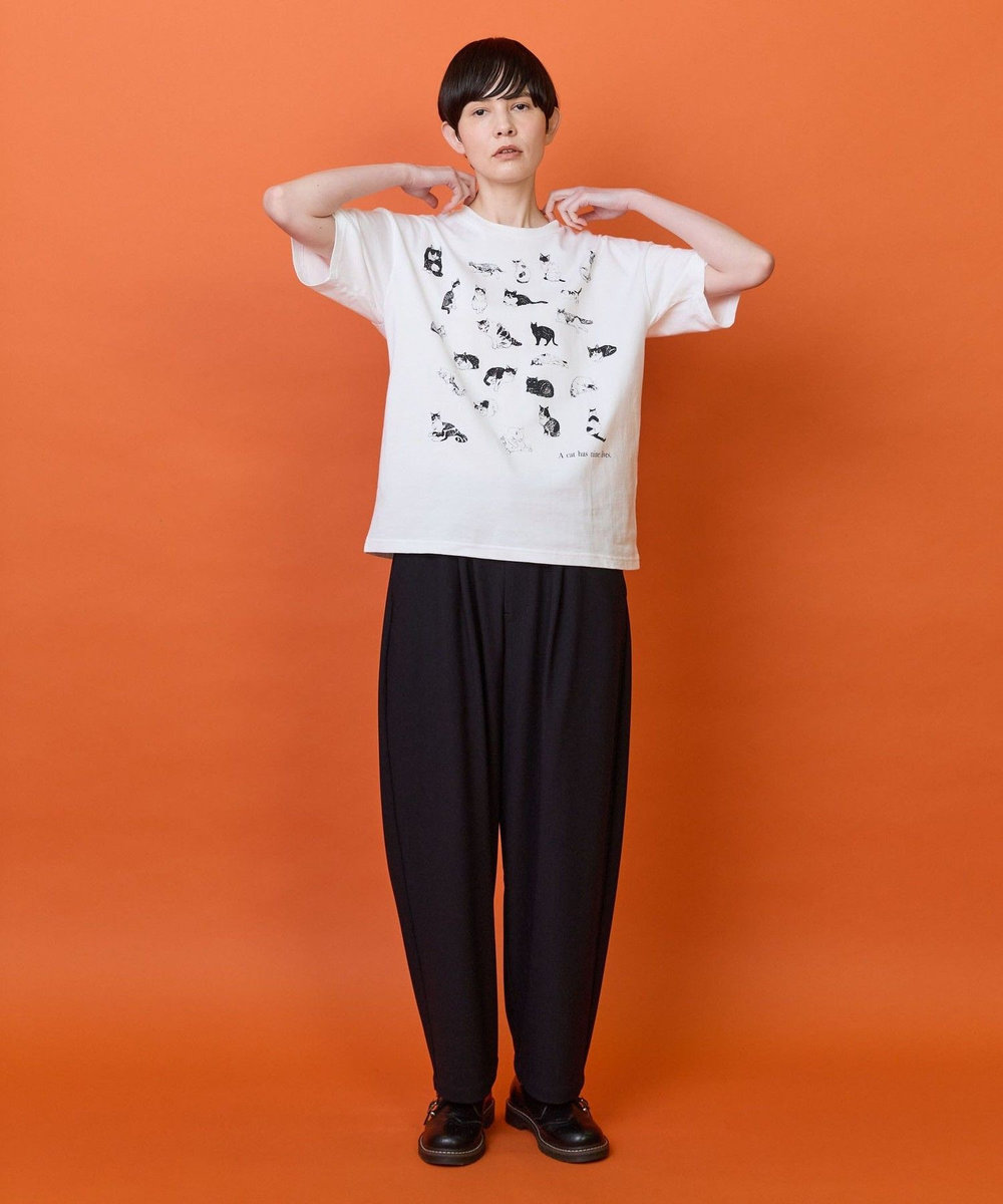 FRAPBOIS 25CATS-Tシャツ ホワイト