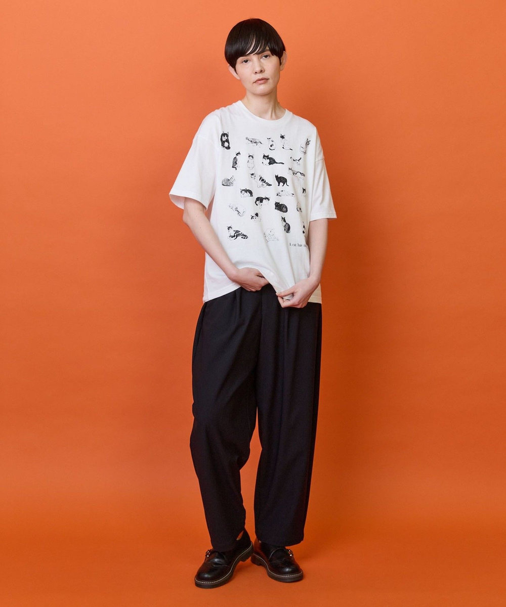 FRAPBOIS 25CATS-Tシャツ ホワイト
