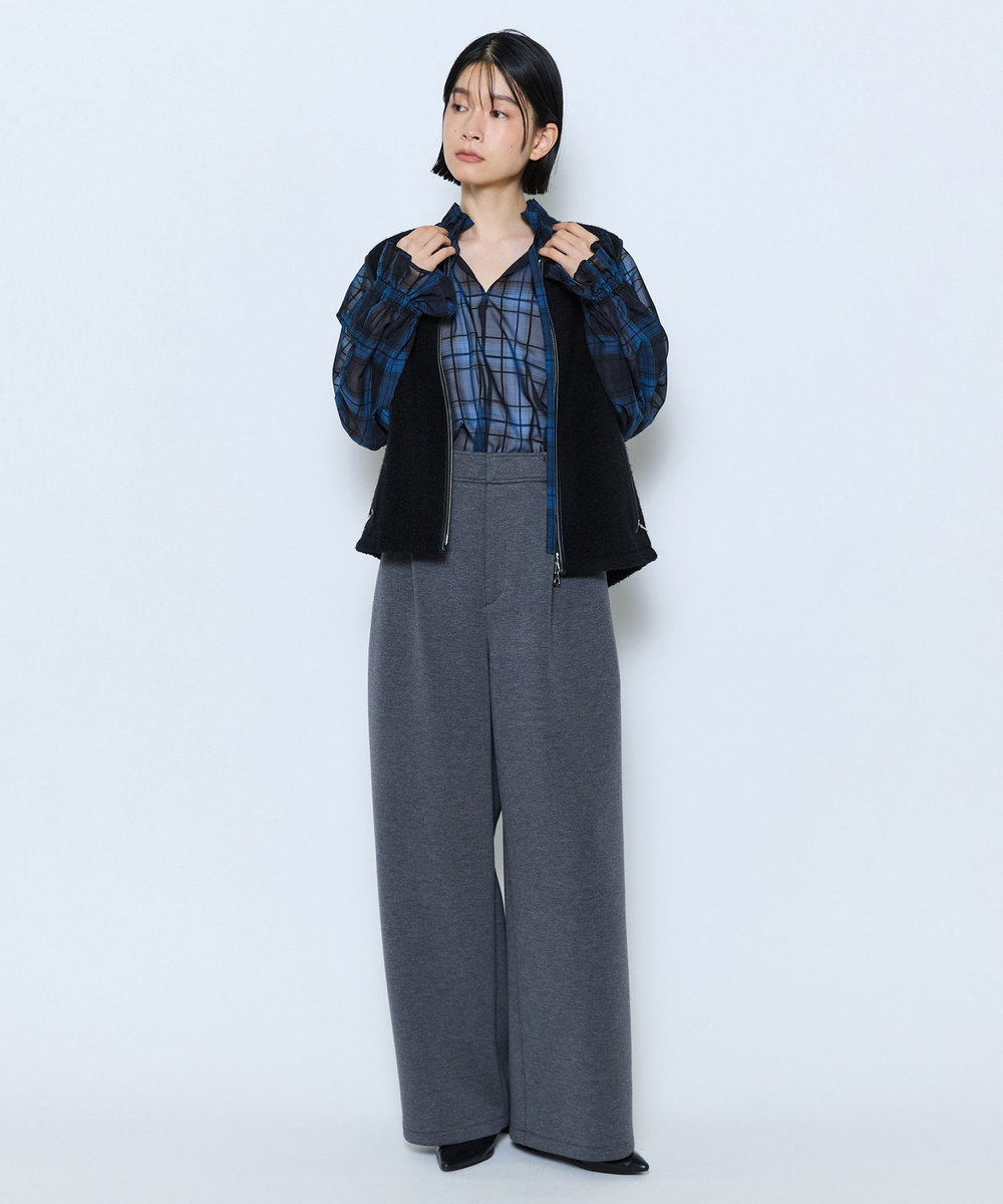 feerique feerique ダンボールパンツ トップグレー