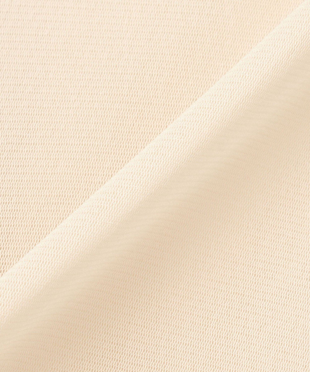 feerique Lサイズ（大きいサイズ） 【大きいサイズ】 feerique チュールメッシュ配色インナー ベージュ系その他