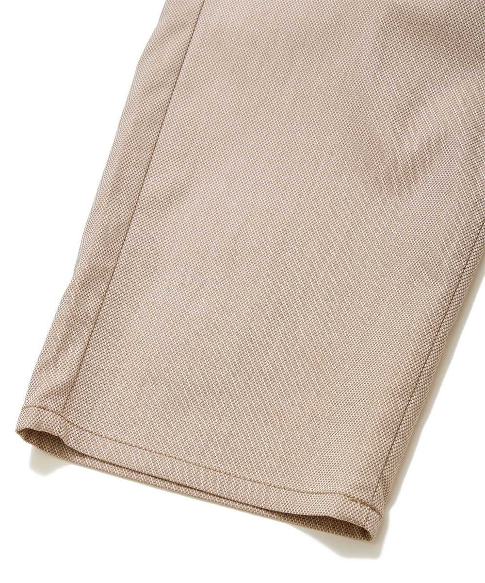 MEN'S BIGI COOLMAXドビーストレッチクロップドパンツ ベージュ