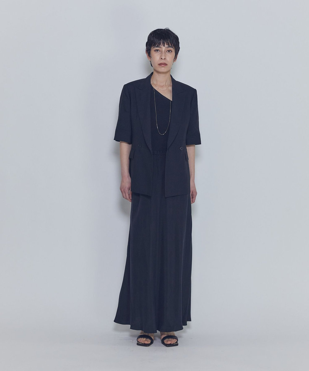 1er Arrondissement キュプラフィブリル マーメイドスカート ブラック