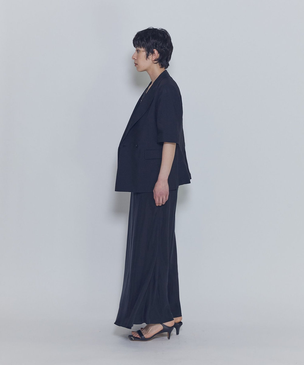 1er Arrondissement キュプラフィブリル マーメイドスカート ブラック